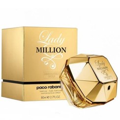 تصویر ادوپرفیوم پاکو رابان لیدی میلیون ابسولوت گلد 80 میل paco rabanne - Lady Million Absolutely Gold