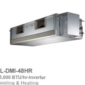 تصویر داکت اسپلیت 48000 اینورتر تک الکتریک مدل FL-DMI-48HRT3 