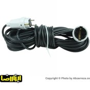 تصویر سیم سیار صنعتی ۱۵ متری تک راه 