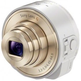 تصویر دوربین دیجیتال SONY مدل Cyber Shot DSC-QX10 - سفید ا SONY Cyber Shot DSC-QX10 Digital Camera.White SONY Cyber Shot DSC-QX10 Digital Camera.White