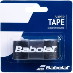 تصویر گارد سر راکت تنیس بابولات Babolat Super Tape مشکی (برای ۱ عدد راکت) 