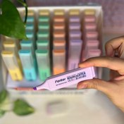 تصویر هایلایتر - بنفش Pastel highlighter