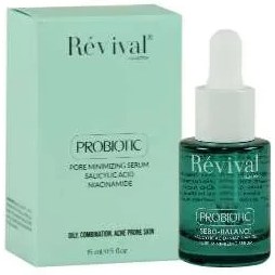 تصویر سرم جمع کننده منافذ باز رویوال پروبیوتیک 15 میل Revival Probiotic Pore Minimizing Serum 15ml