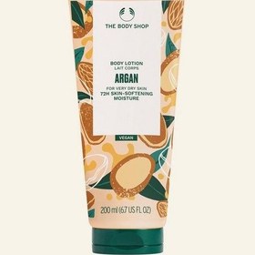 تصویر لوسیون بدن آرگان بادی شاپ The Body Shop 