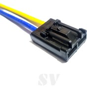 تصویر سوکت دو فیش مغزی پمپ بنزین ، لحیمی 