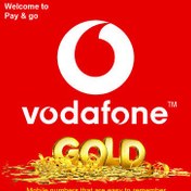 تصویر سیم کارت رند وودافون انگلیس 