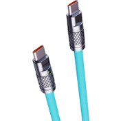 تصویر کابل تایپ سی به تایپ سی جووی مدل TC240 JOWAY TC240 TYPE-C to TYPE-C Cable