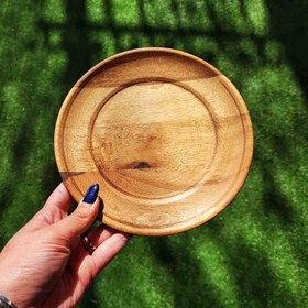 تصویر پیش دستی چوبی 