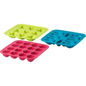تصویر جايخی طرحدار ايکيا مدل PLASTIS ا Ikea PLASTIS Ice Cube Tray Ikea PLASTIS Ice Cube Tray