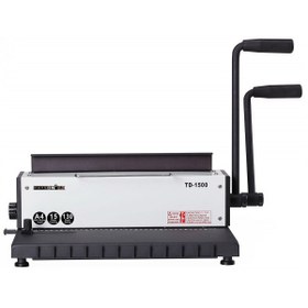 تصویر دستگاه صحافی دوبل مدل TD-1500 Double binding machine model TD-1500