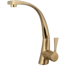 تصویر شیر ظرفشویی کرومات مدل مدیا کروم Media model chromate dishwasher faucet