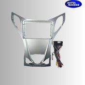 تصویر قاب مانیتور خودرو هیوندای آزرا گرنجور سایز 9 اینچ (همراه با کن باس) AZERA GRANDEUR CAR MONITOR FRAME