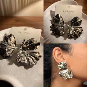 تصویر گوشواره فشن گل کد ۳ 