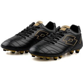 تصویر کفش مردانه Stadio Fg Crampon Blackgold لوتو Lotto 