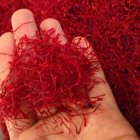 تصویر زعفران نگین سنتی - قوطی خاتم / یک مثقال 