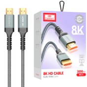 تصویر کابل HDMI 8K ارلدام ET-W31 طول 3 متر Earldom ET-W31 3m HDMI Cable