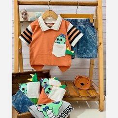 تصویر تیشرت شلوارک پسرانه ۳ الی ۸ سال 