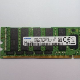 تصویر رم سرور DDR4 دوکاناله 2400 مگاهرتز CL17 سامسونگ PC4 مدل M386A4G40EM2-CRC ظرفیت 32 گیگابایت 