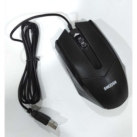 تصویر ماوس سیم دار شوش مدل SHOOSH M27 Optical Mouse SHOOSH M27 Wired