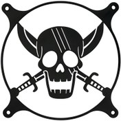 تصویر پوشش فن کیس PC Fan Cover 120 mm طرح One Piece Shanks 