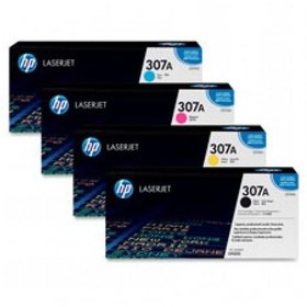 تصویر تونر لیزری اچ پی مدل 307 A CE742A 307A Yellow LaserJet Toner Cartridge