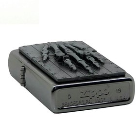 تصویر فندک اورجینال بنزینی زیپو مدل Zippo SKELETON HAND EMBLEM Zippo SKELETON HAND EMBLEM