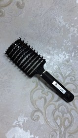 تصویر برس تخت قوس دار فلکسی اکستنشن کد ۱۹۶ شی رز - مشکی 