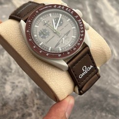 تصویر ساعت مچی امگا سواچ مدل Mission to Saturn 