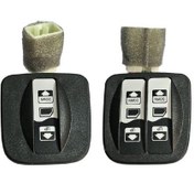 تصویر کلید شیشه بالابر پراید ۱۳۲ لمسی چپ و راست مدل ۱۹۶۱-۱۹۶۲ 