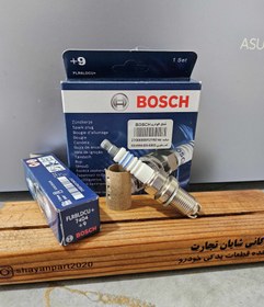 تصویر شمع بوش پایه کوتاه دو پلاتین9+ bosch+9