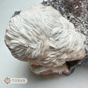 تصویر سنگ راف باریت سفید کلکسیونی طبیعی 750 گرم 