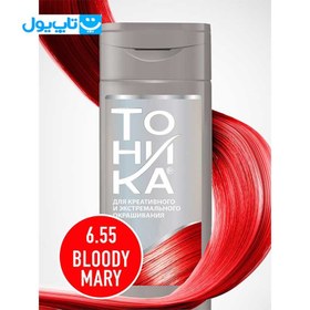 تصویر شامپو رنگ مو تونیکا رنگ قرمز خونی شماره 6.55 ا Tonika Bloody Mary 6.55 Tonika Bloody Mary 6.55