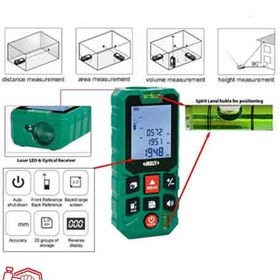 تصویر متر لیزری 70 متری اینسایز مدل 9561-70B INSIZE 9561-70B laser distance meter