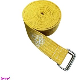 تصویر کمربند یوگا مدل LotusBaskılı 