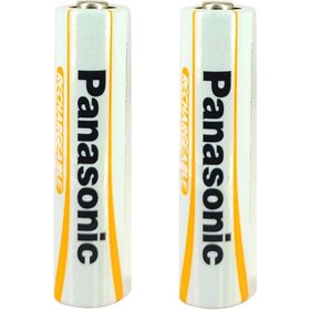 تصویر باتری شارژی نیم قلمی پاناسونیک مدل BK‑4LGAT AAA 