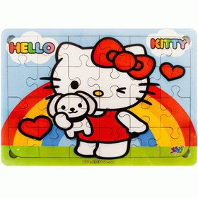 تصویر پازل چوبی سگهای نگهبان 