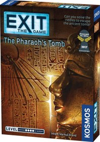 تصویر بردگیم Exit: The Pharaoh's Tomb | Exit: The Game - A Kosmos Game | Kennerspiel Des Jahres Winner | Family-Friendly, Card-Based at-Home Escape Room Experience for 1 to 4 Player Exit: The Pharaoh's Tomb | Exit: The Game - A Kosmos Game | Kennerspiel Des Jahres Winner | Family-Friendly, Card-Based at-Home Escape Room Experience for 1 to 4 Players, Ages 12+