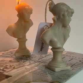 تصویر شمع تندیس سوفیا با سویا وکس - معطر / معطر / معطر ا Tandis candle Tandis candle