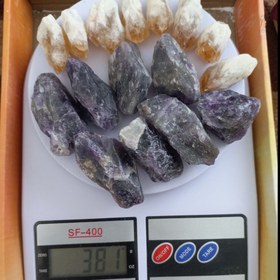 تصویر پک 16 عددی سیترین و امیتیست 