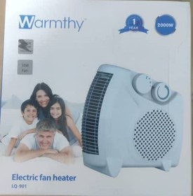 تصویر بخاری برقی رومیزی 2000 وات Warmthy 