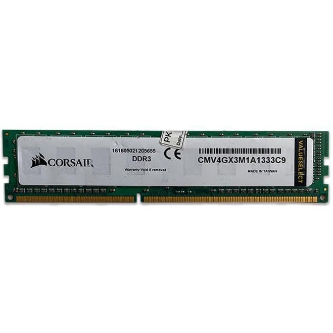 Corsair value select deals ddr3 4gb