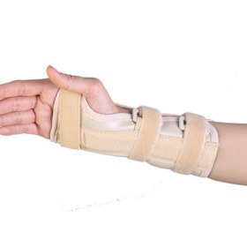 تصویر مچ بند آتل دار طب و صنعت کد۳۱۴۰۰ Teb & Sanat Wrist Splint Code 31400