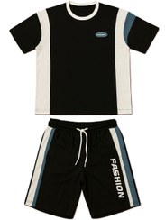 تصویر ست مردانه تیشرت وشلوارک مدل اسپرت 