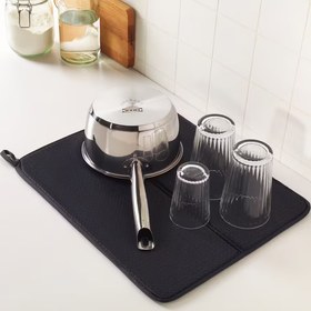 تصویر نمگیر کنار سینک ایکیا مدل Nyskoljd Dish drainer (NYSKOLJD)