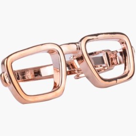 تصویر گیره کراوات عینک رزگلد 