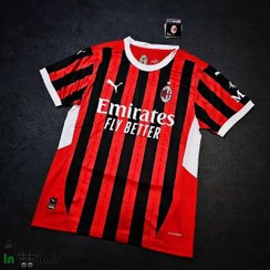 تصویر کیت اول آث میلان فصل ۲۰۲۴-۲۰۲۵ پلیری بزرگسال 