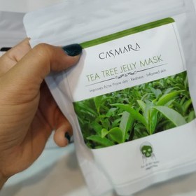 تصویر ماسک صورت پودری هیدروژلی لاتکسی کاسمارا حجم 100 میلی لیتر - نعناء casmara jelly mask powder