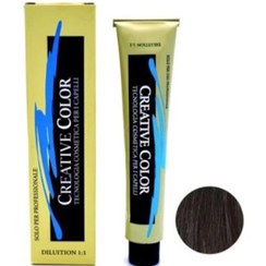 تصویر رنگ مو کریتیو قهوه ای زیتونی روشن ۵/۳۳ 