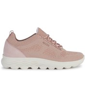 تصویر اسنیکر Geox اورجینال جئوکس U15BYA0005ZC4005 Men's Blue U Spherica A - Knitted Text Lace-Up Fabric Sneaker U15BYA0005ZC4005 