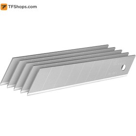 تصویر تیغ کاتر استنلی بسته 5 عددی مدل 0-11-718 سایز 18 میلی متر FATMAX Snap-Off Blades